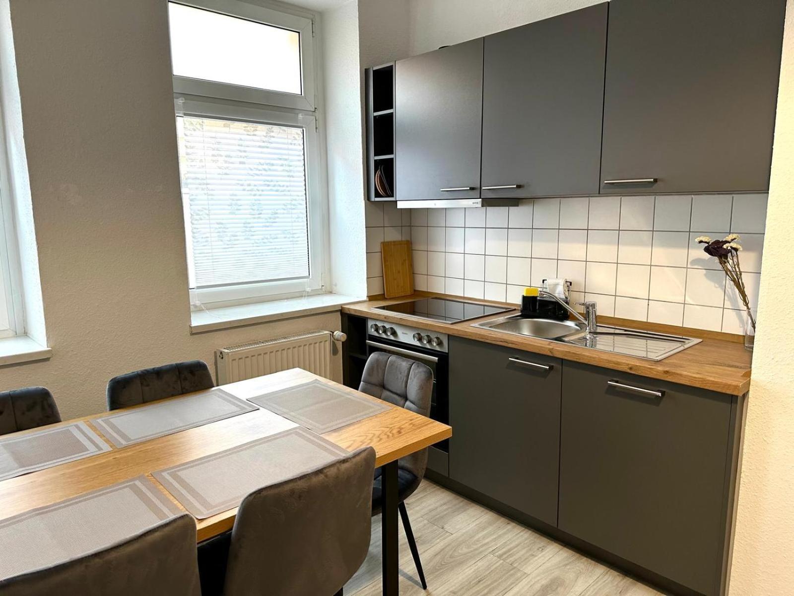 Raha Apartments - Grosses 3 Z-Apartment - Erdgeschoss - Domplatz - Vollausstattung Erfurt Kültér fotó
